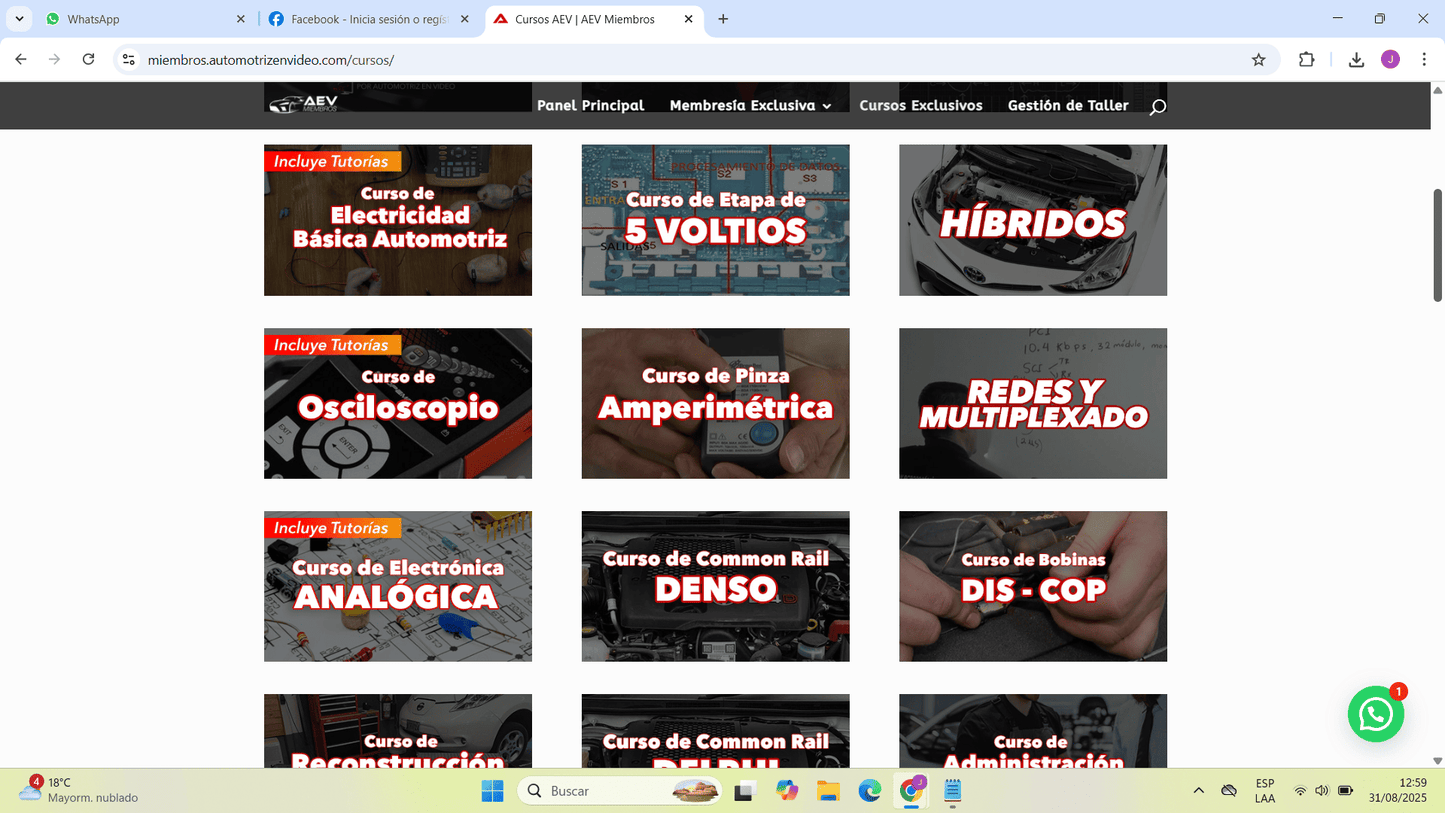 Cuenta premium AEV