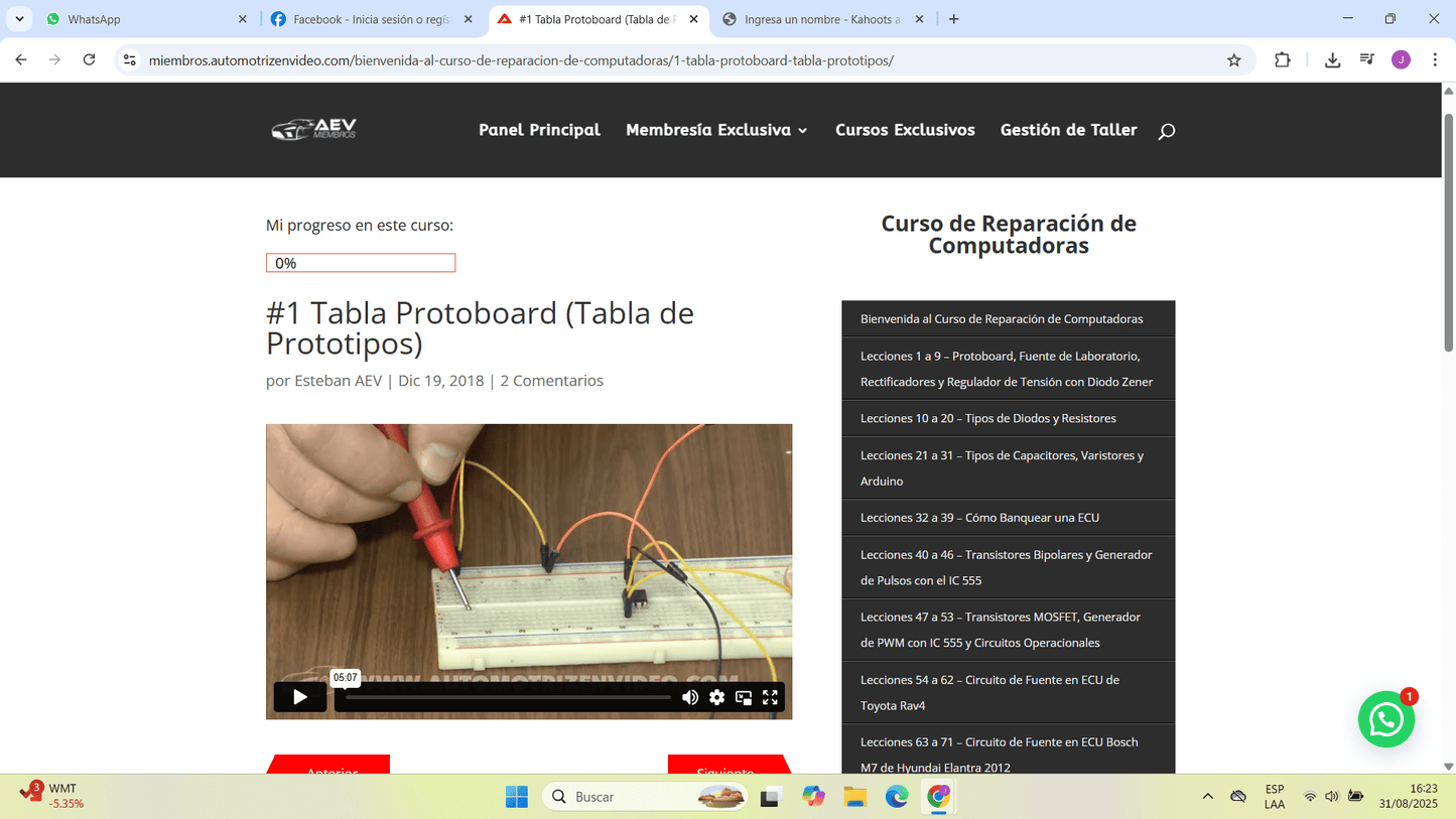 Cuenta premium AEV