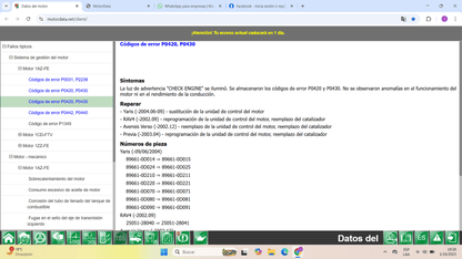 MotorData online